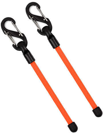 Nite Ize Gear Tie Clippable Twist 3" Bright Orange 2 Pack Md: GLZ-31-2R7