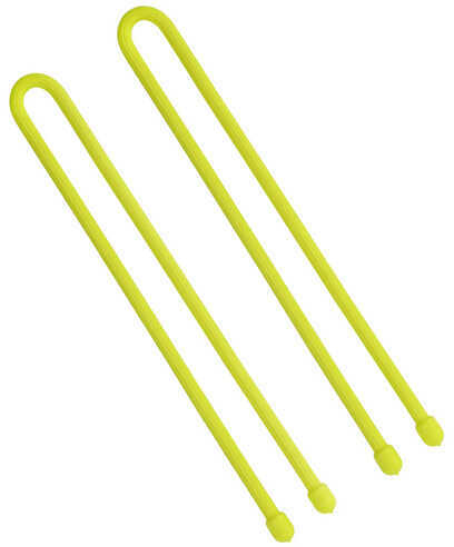 Nite Ize Gear Tie 12" Neon Yellow (Per 2) Md: Gt12-2Pk-33