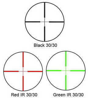 Barska Optics Contour Scope 3-9x42mm, 30/30 IR Reticle, Multi-Color AC10552