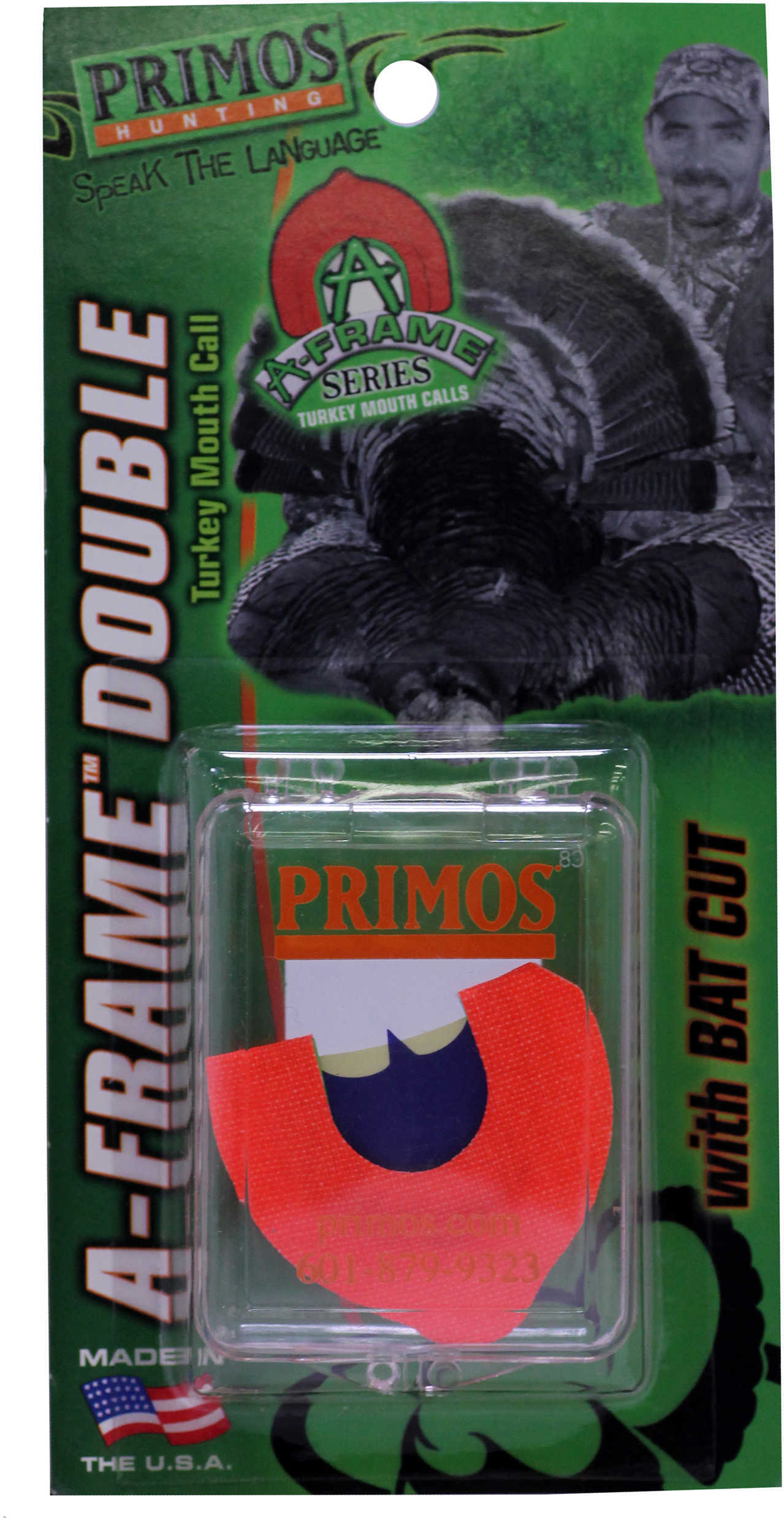 Primos Turkey Mouth Call with Bat Cut 1183 70115