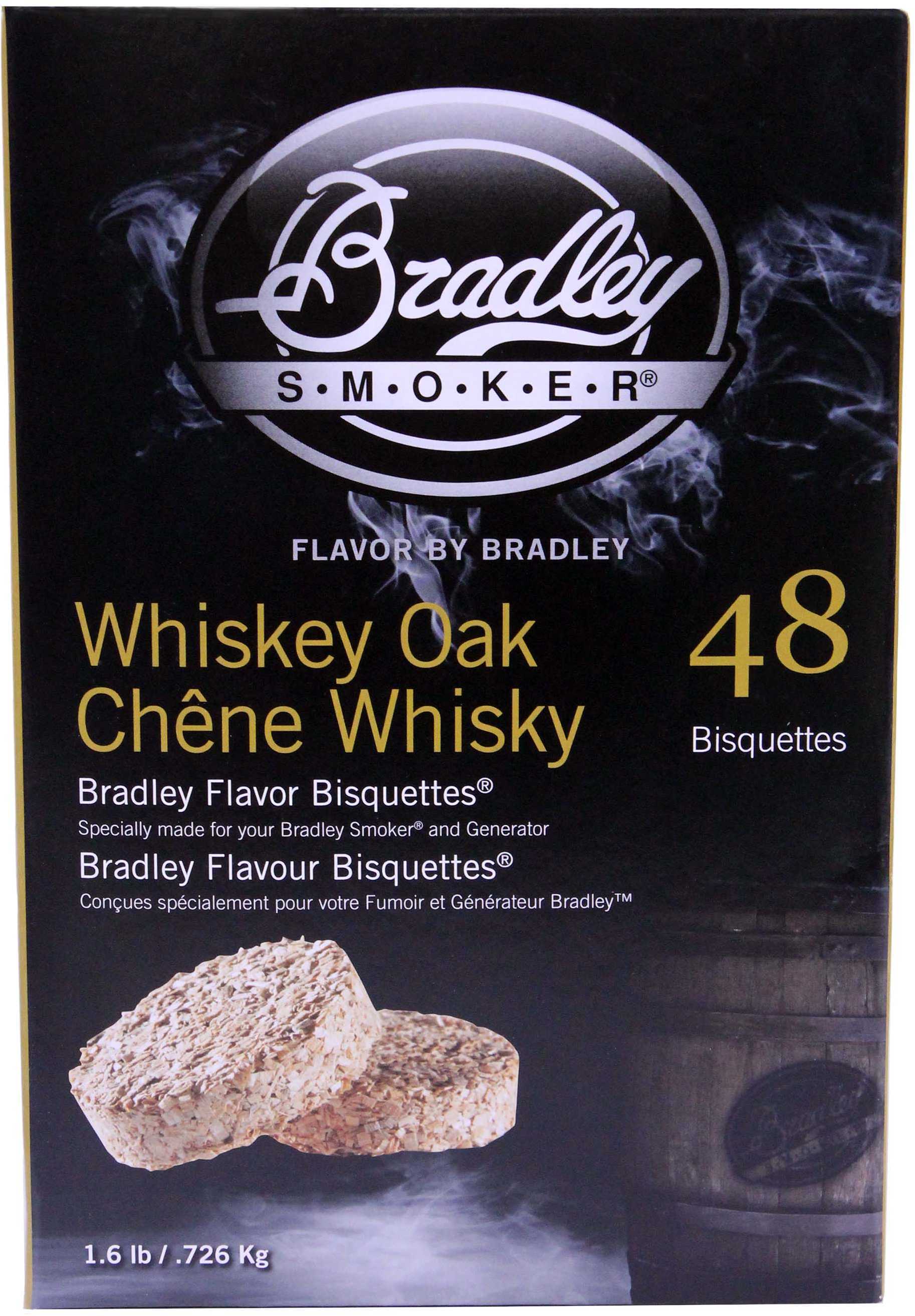 Bradley Technologies Smoker Bisquettes Whiskey Oak Special Edition, 48 Pack BTWOSE48