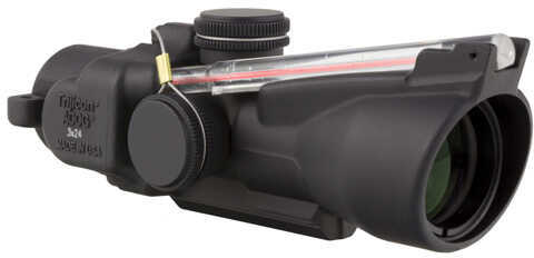 Trijicon ACOG 3x24 Compact Left Hand Dual Illuminated Red Crosshair Md: Ta50-C-400229