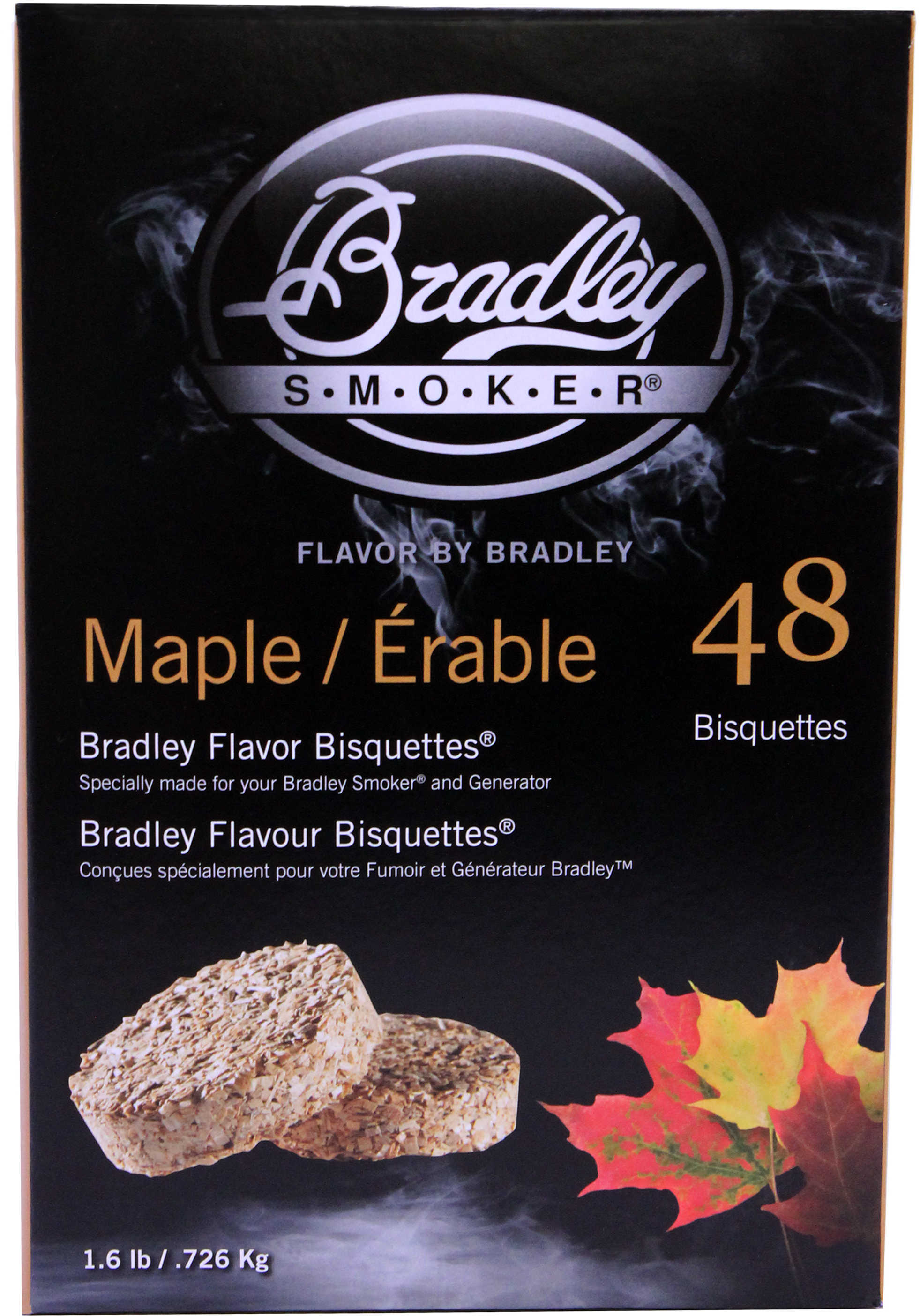 Bradley Technologies Smoker Bisquettes Maple (48 Pack) BTMP48