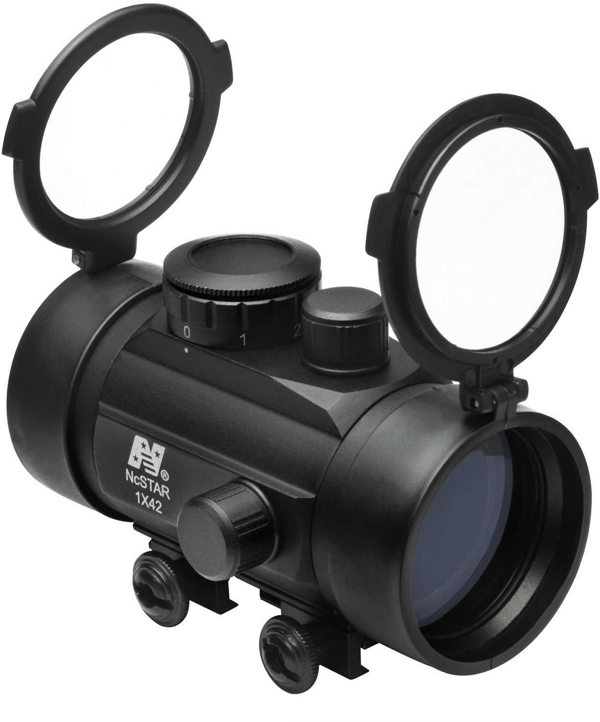 NcStar B-Style Red Dot Sight 1x42 with Base DBB142