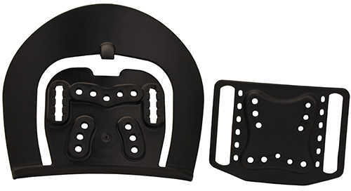 BlackHawk Products Group Serpa CF Belt & Paddle Holster Plain Matte Finish Right Hand Sig 220 + Xiphos 414506BK-R