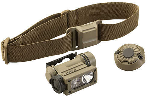 Streamlight Sidewinder Compact II Hands Free Light w/CR123A Battery and Head Strap Clam Pack 14512