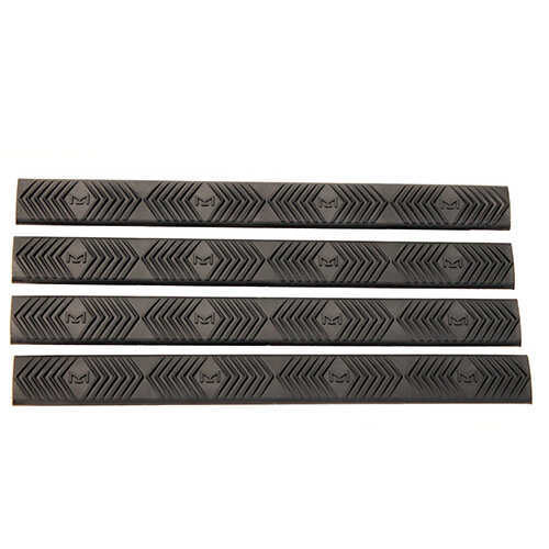 Ergo Grip M-LOK WedgeLok Rail Covers 6 1/4"x5/8" Slot 4 Pack Gray Finish 4332-4PK-GG