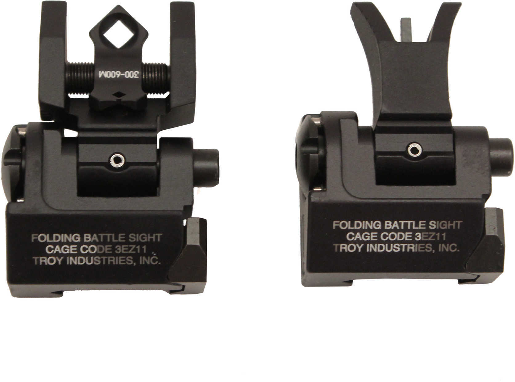 Troy BattleSight Micro Front and Rear Sight Di-Optic Aperture Picatinny Black Finish SSIG-MCM-SSBT-00