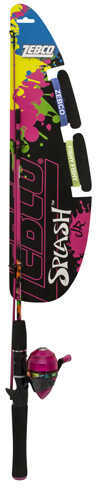 Zebco / Quantum Splash Junior 402 Spincast Combo Girls, Pink Md: YSPLSCJPK,06,FB6