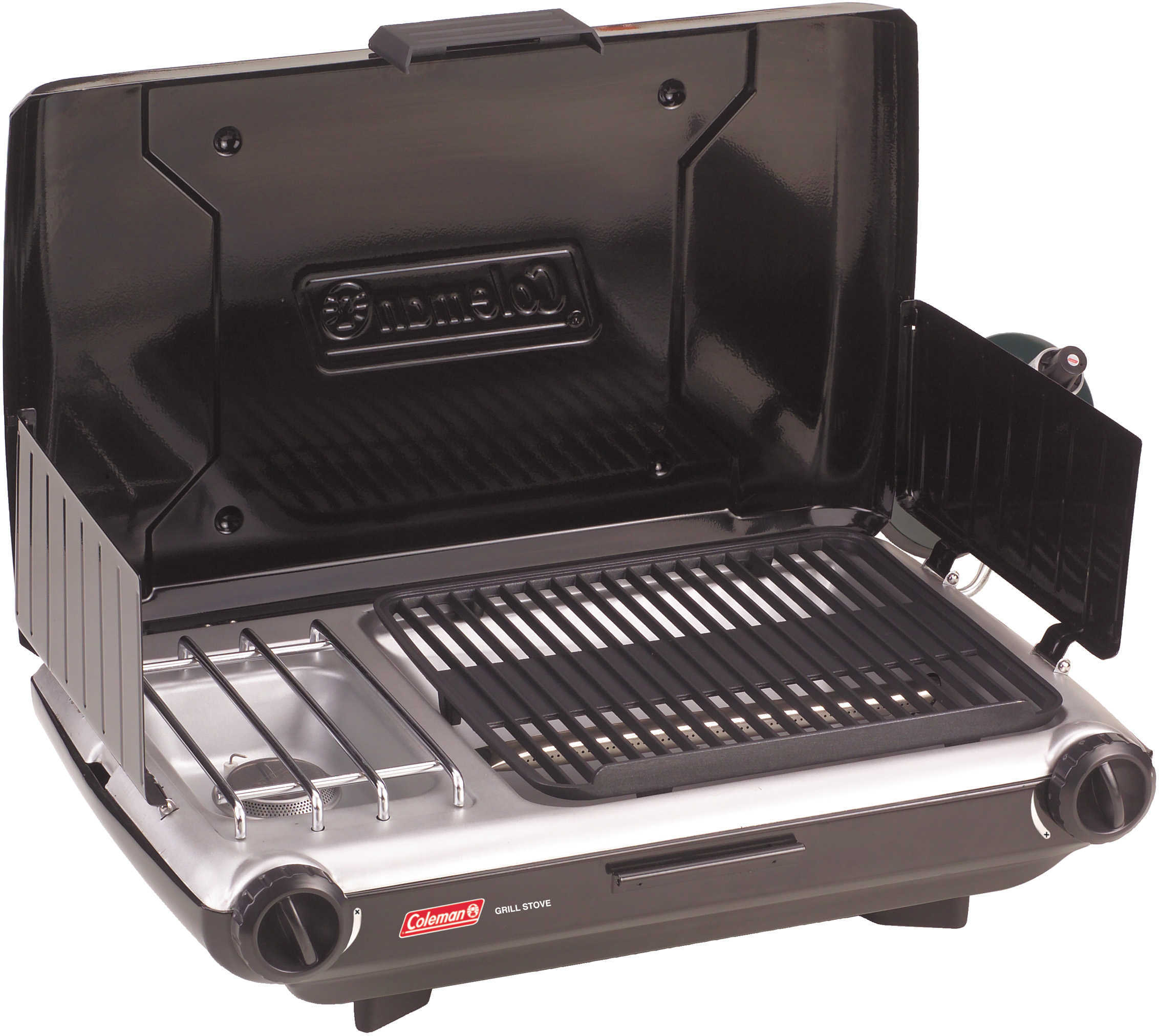 Coleman Grill/Stove, Portable Propane Black Md: 2000004118