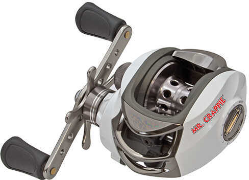 Lews Mr.Crappie Slab Daddy Baitcast Reel 6.3:1 Gear Ratio 10 lb 175 Yards Line Capacity Bo