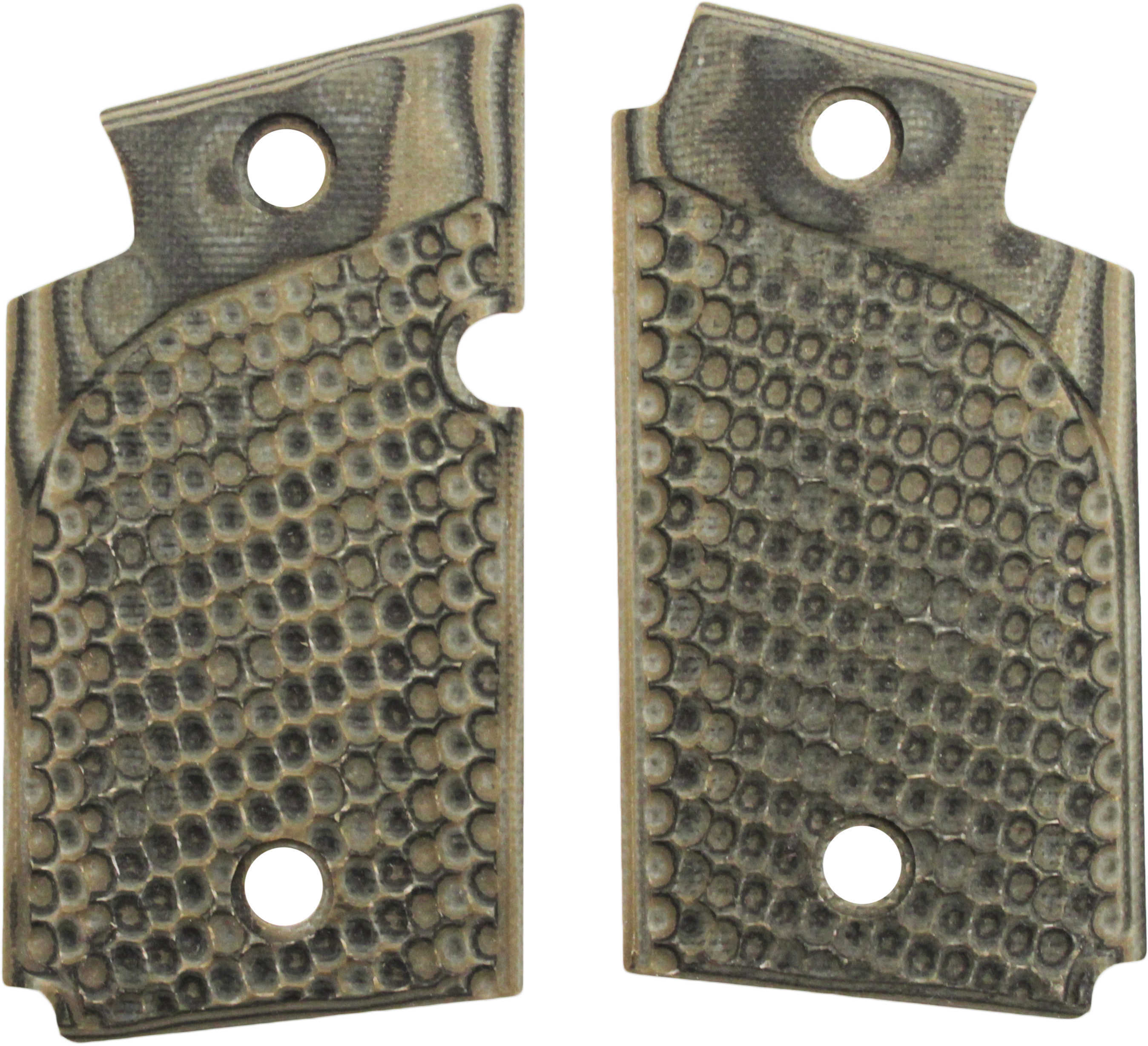 Hogue Sig P938 Ambidextrous Extreme Series Grip Ambidextrous, Pirahna G10 G-Mascus Green 98128