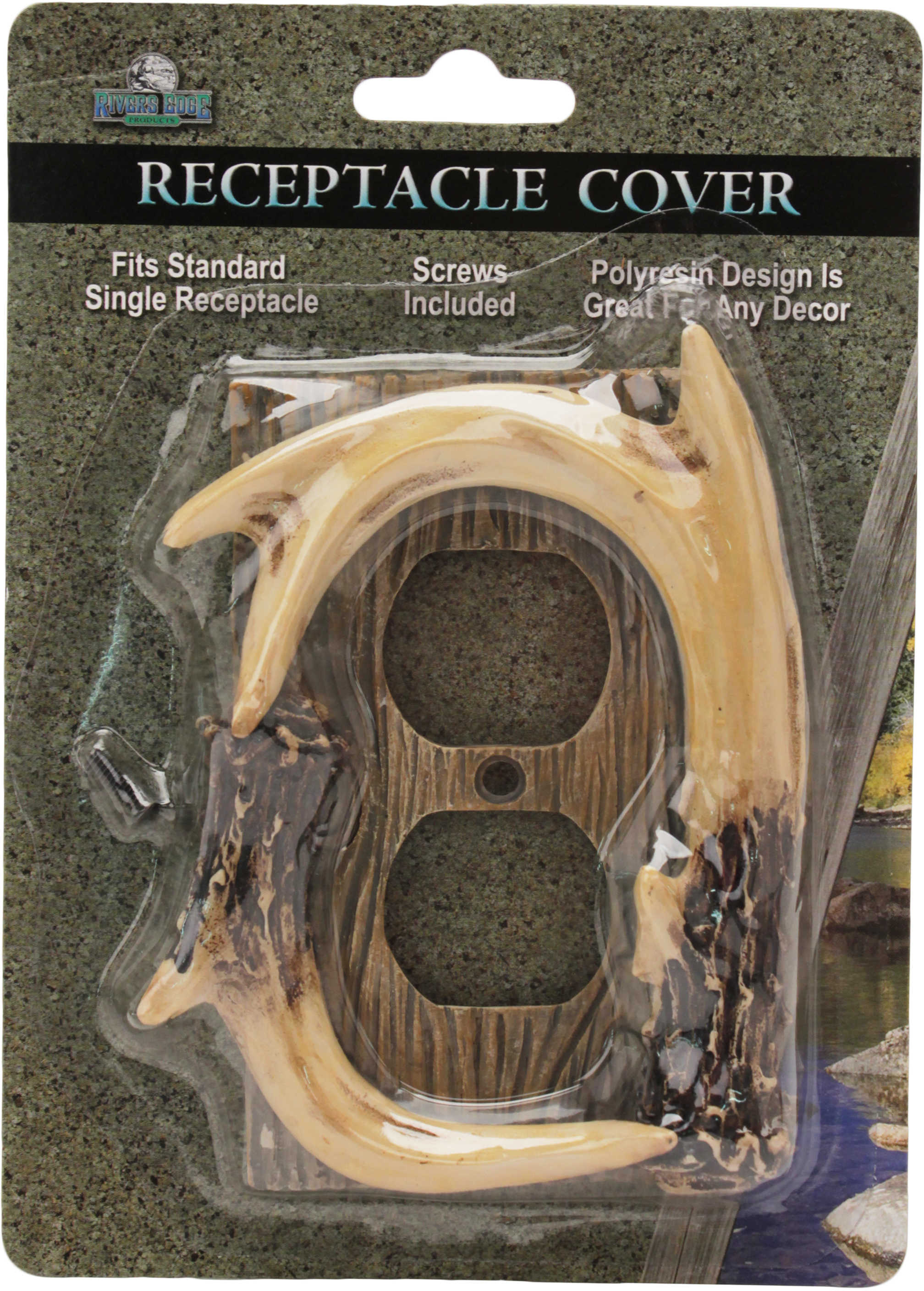 Rivers Edge Products Receptical Cover Deer Antler 550