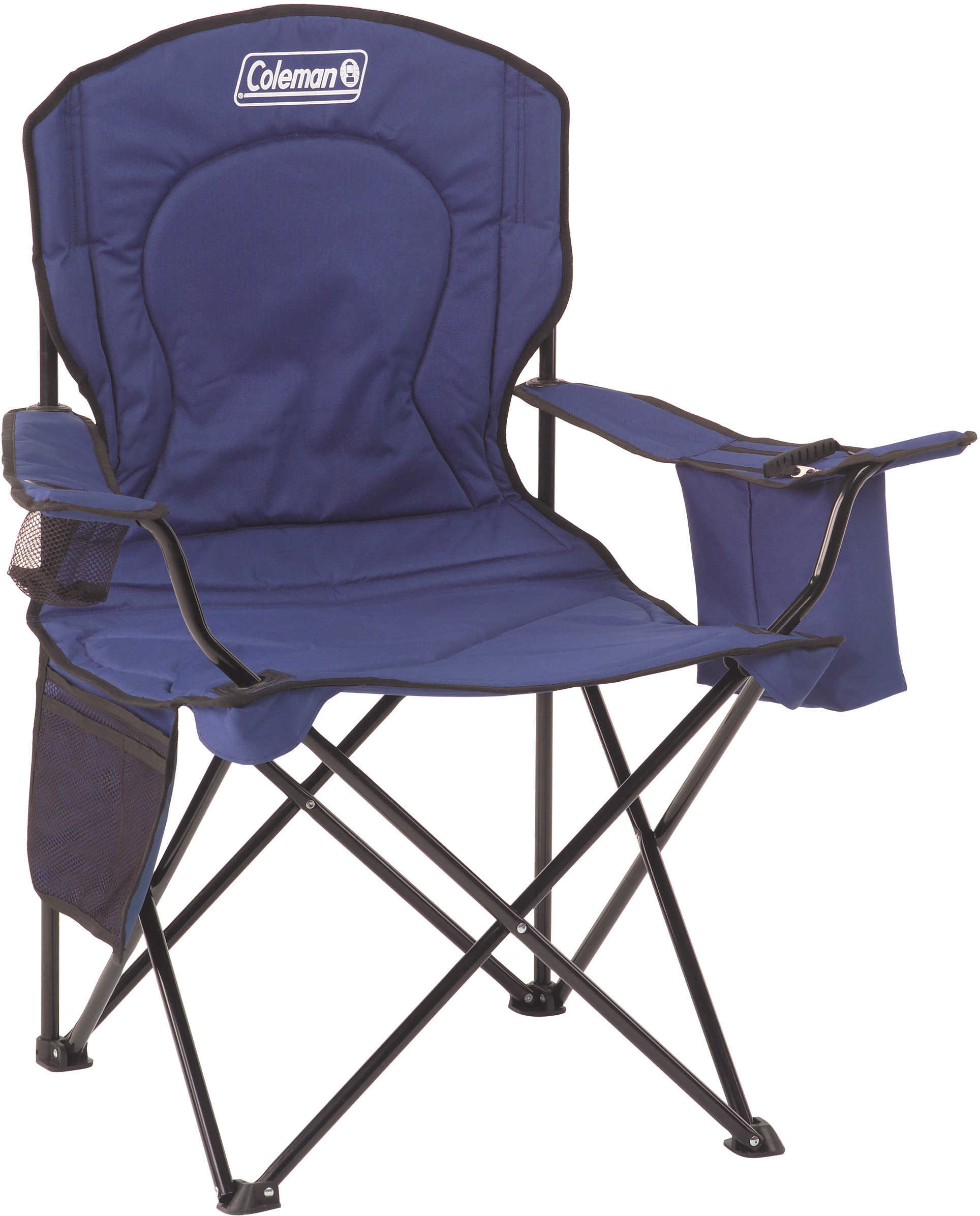 Coleman Chair Adult Quad With Cooler, Blue Md: 2000002188