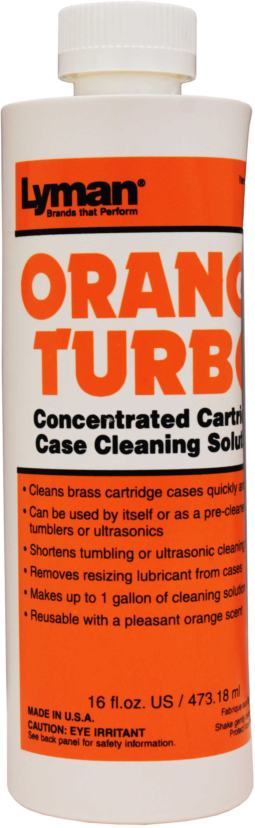 Lyman Orange Turbo Case Cleaning Concentrate 16 oz 7631355