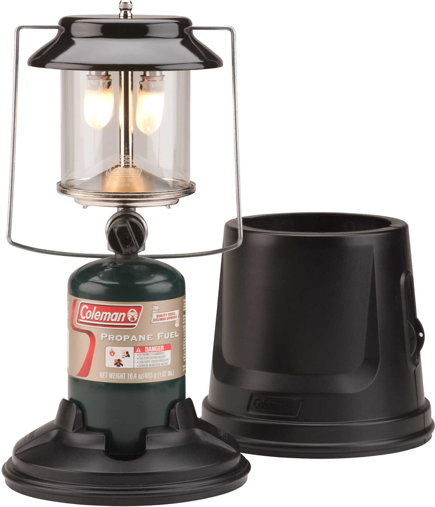 Coleman Portable Propane Lantern 2 Mantle Mi With Case Md: 2000003051