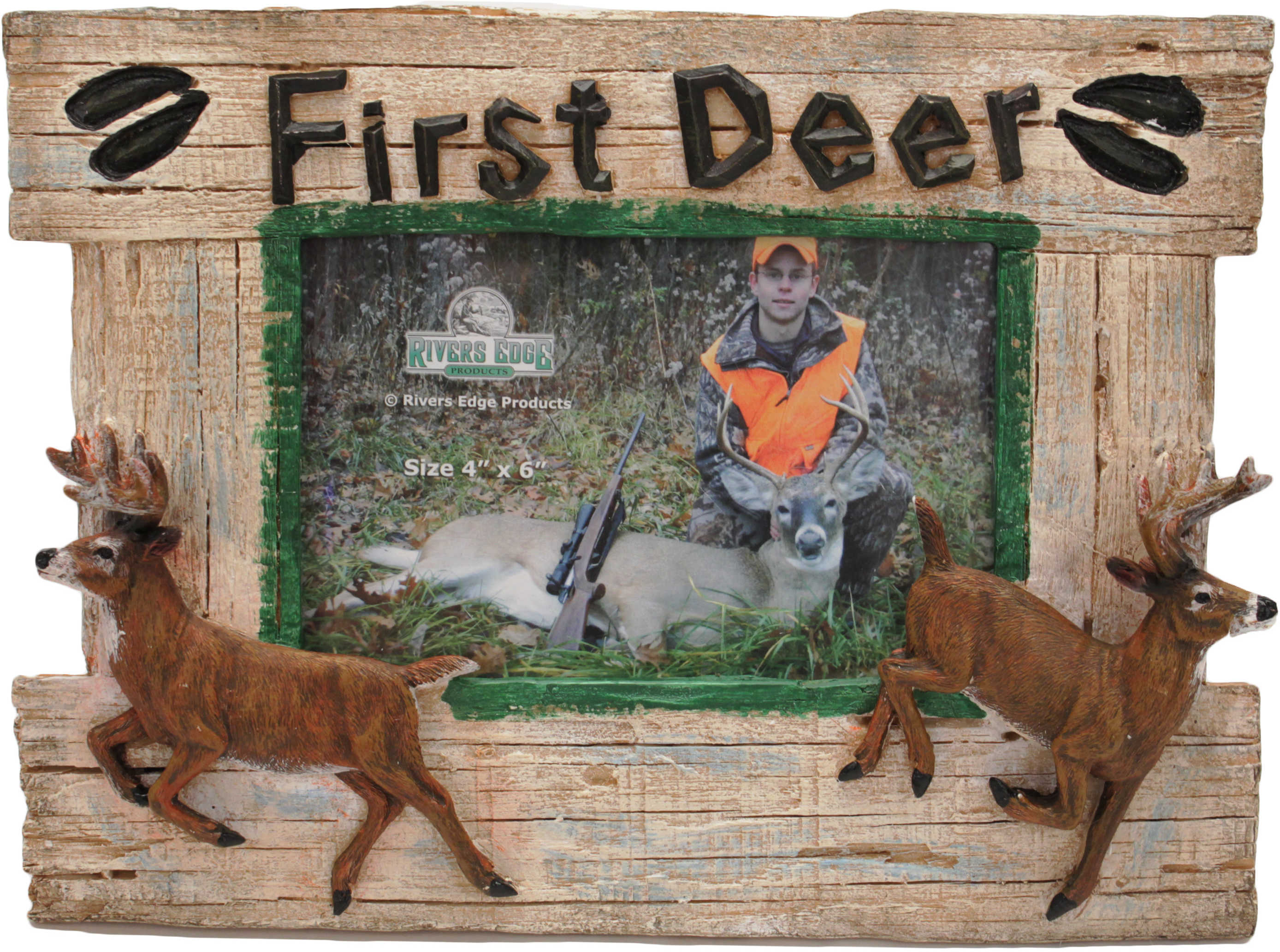 Rivers Edge Products Picture Frame First Deer 512