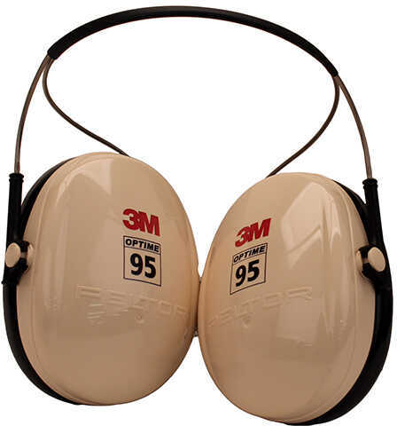 Peltor 95 Behind-the-Head Earmuffs Beige Md: H6B/V