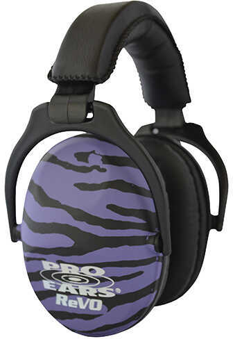 Pro Ears Passive Revo Noise Reduction Rating 25dB, Purple Zebra Md: PE26UY022Z