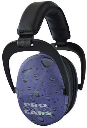 Pro Ears Ultra Sleek Noise Reduction Rating 26dB, Purple Rain Md: PEUSPUR