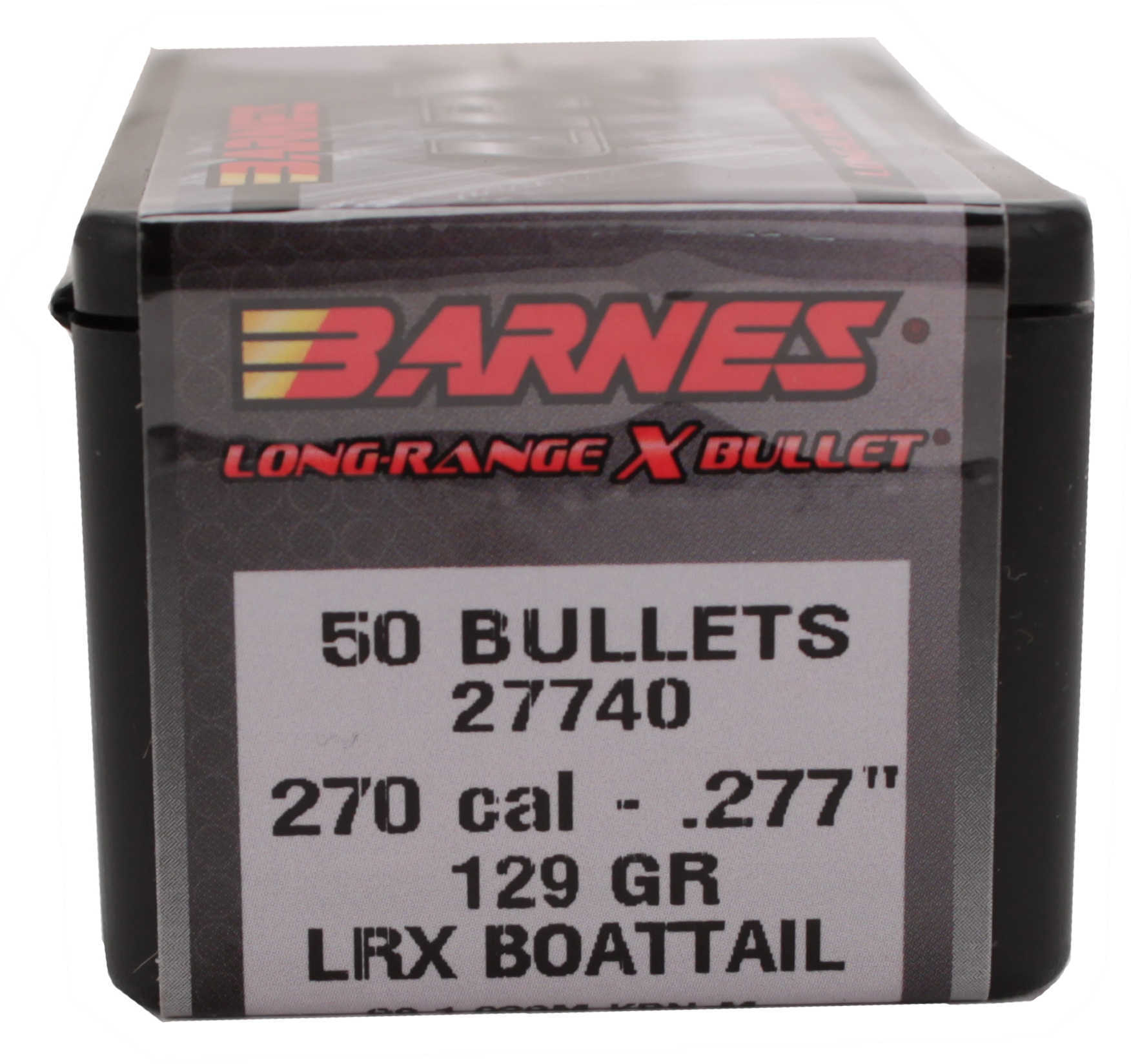 Barnes Bullets 270 Caliber .277" 129 Grains LRX Boattail (Per 50) 30262