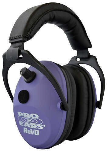 Pro Ears ReVO Electronic Noise Reduction Rating 25dB, Purple Md: ER300PU