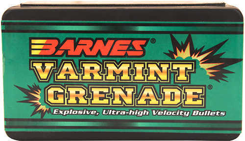Barnes Bullets BAR 22 Caliber 36 Grains Varmint Grenade 100/Box 30171