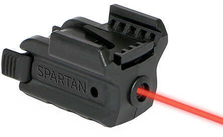 LaserMax Spartan Red Fits Picatinny Black Finish Adjustable with Battery SPS-R