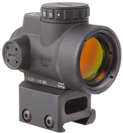 <span style="font-weight:bolder; ">Trijicon</span> MRO 2.0 MOA Adjustable Red Dot Sight 1x25mm with Full Co-Witness Mount Md: 2200005