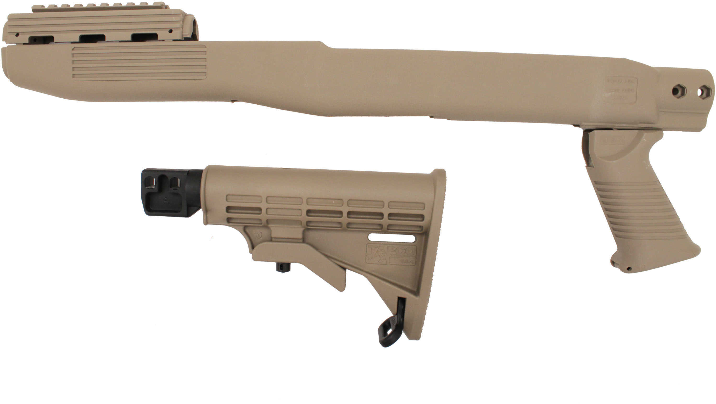 Tapco Inc. Intrafuse Stock Desert Tan T6 6-Position For SKS Position STK66166 Dark Earth