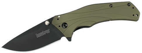 Kershaw Knockout Olive/ Black, Clam Package Md: 1870OLBLKX