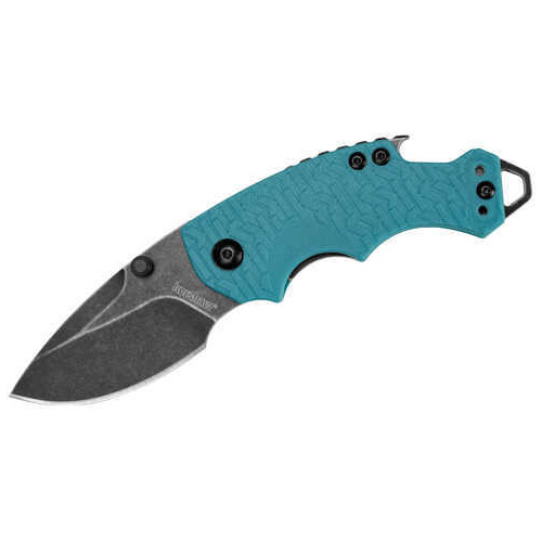 Kershaw Shuffle Teal, Blackwash, Boxed Md: 8700TEALBW