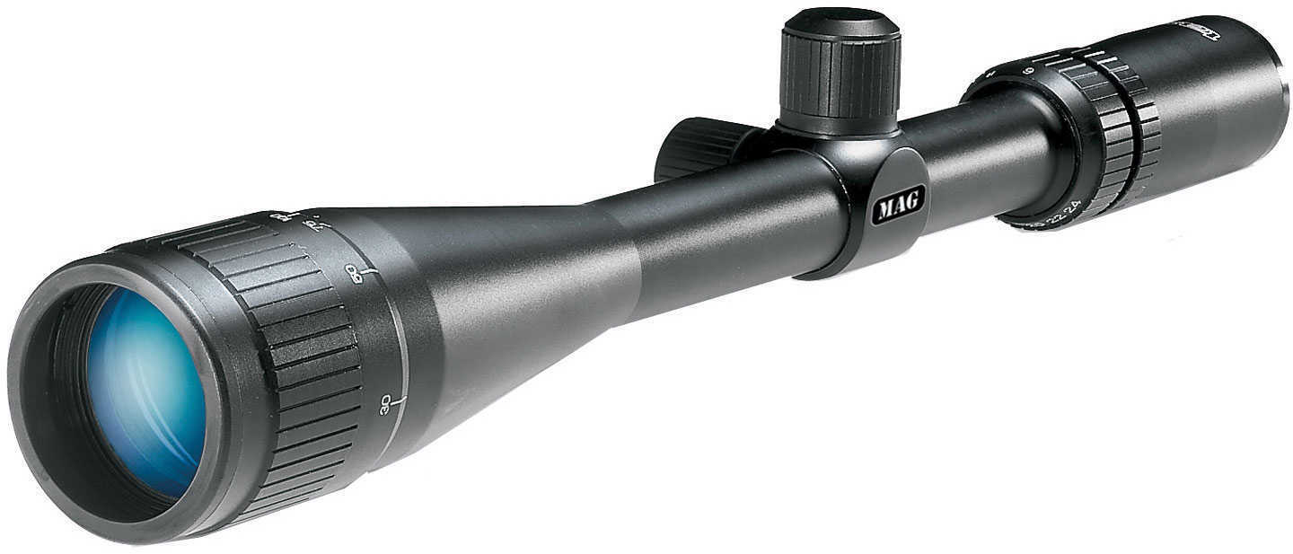 Tasco Mag IV Rifle Scope 6-24X40 1" 30/30 Reticle 0.25MOA Waterproof Matte Finish MAG624X40