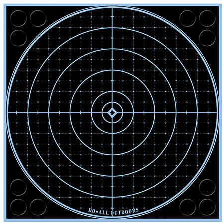 Do-All Traps AccuBlue Splatter Target 12" Round, 5 Pack Md: ACSP7