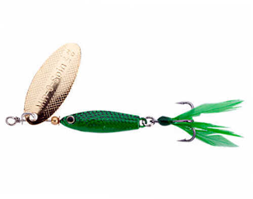 Johnson Min-O-Spin 3/4" Length, 1/16 oz, Green Grasshopper Md: 1371927