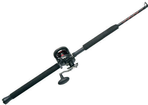 Penn Warfare Level Wind Combo 20N 5.1:1 Gear Ratio 15 lb Max Drag 66" 1pc Rod Medium/Heavy Right Ha