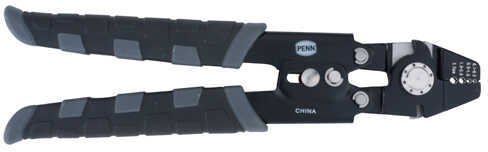 Penn 10" Leader Crimp, Black/Gray Md: 1366260