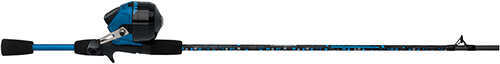 Shakespeare Amphibian Spincast Combo 10 0 Bearings 56" Length 2 Piece Rod Medium Blue Right Hand Md: 1367
