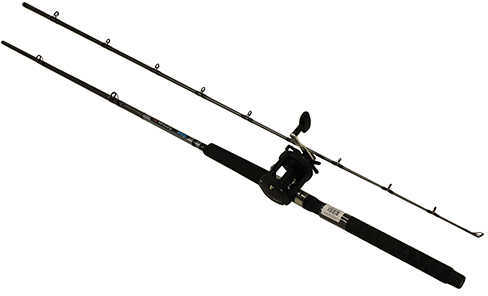 Okuma Great Lakes Trolling Combo 8'6" Length, 2 Piece Rod, Medium Action, Bushing Bearings Md: CPDR-