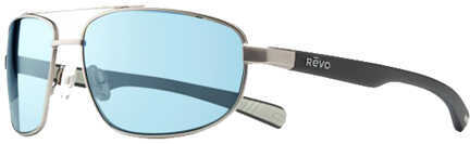 Revo Brand Group Wraith Sunglasses Gun Metal Ftrames Blue Water Serilium Lens Md: 1018 00