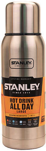 Stanley Adventure Vacuum Bottle, Stainless Steel, 1.1 Quart Md: 10-01570-009