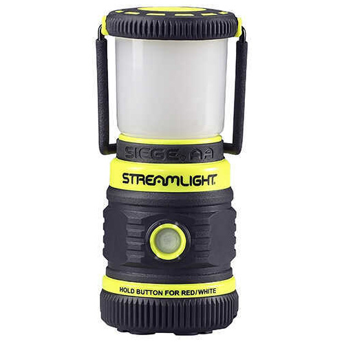 Streamlight Siege Lantern 200/100/50 lumens White C4 LED Red LED 3x AA Batteries Yellow 44943