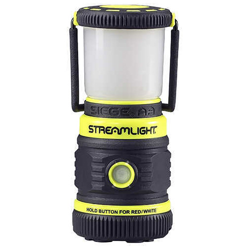Streamlight Siege Lantern 200/100/50 lumens White C4 LED Red LED 3x AA Batteries Yellow 44943