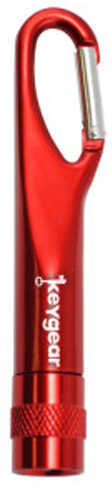Ultimate Survival Technologies Carabiner LED Light Red Md: 50-KEY0011-04