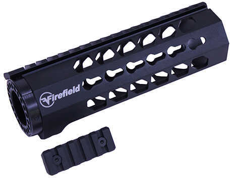 Firefield Keymod Freefloat Rail 7", Machined Aluminum, Matte Black Md: FF34050