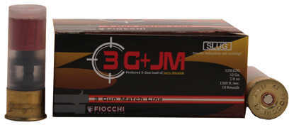 12 Gauge 10 Rounds Ammunition Fiocchi Ammo 2 3/4" 7/8 oz Lead #Slug