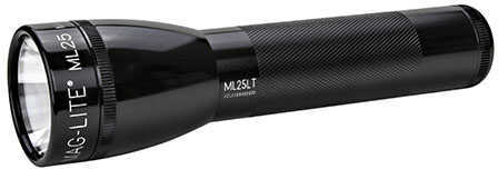 Maglite ML25LT 2-Cell C LED Flashlight With Candle Mode, Ultra Bright, Black Md: 188-000-041