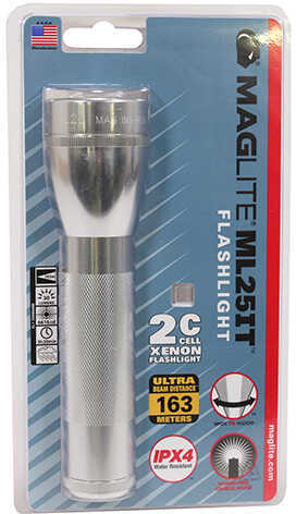 Maglite 2C Cell Silver Md: ML25IT-2106