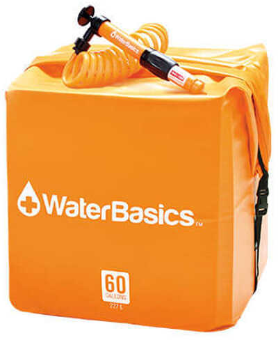 Aquamira WaterBasics Emergency Storage Kit With Filter (60Gal)