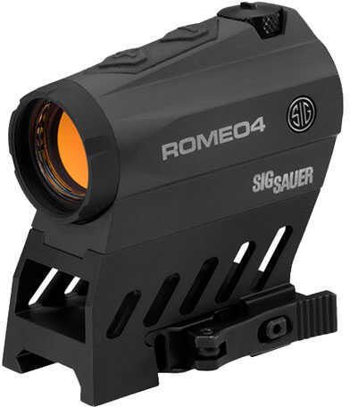 Sig Sauer Romeo 4 Red Dot Sights 2 MOA Dot/65 Circle Reticle .50 Adjustments Graphite Md: SO